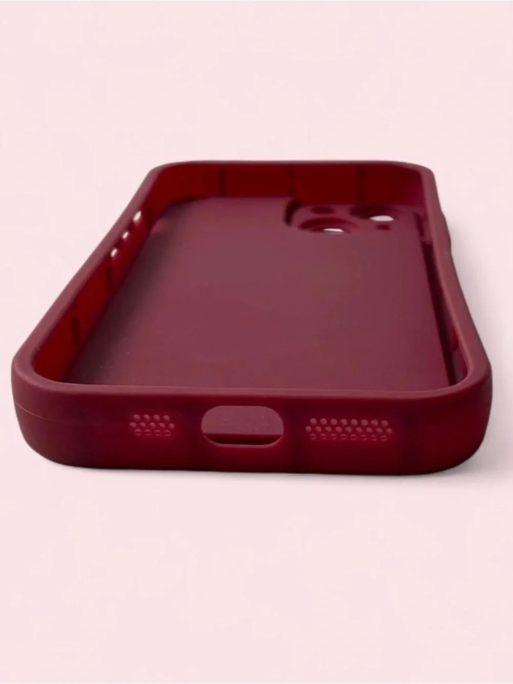 Apple Red Kiss Print iPhone Case